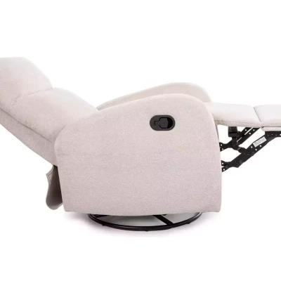 Polohovací křeslo JASPER - světle béžové