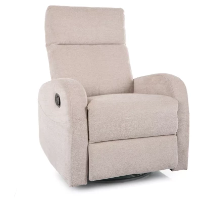 Polohovací křeslo JASPER - světle béžové