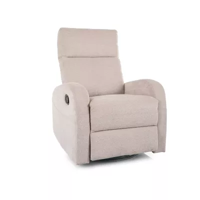 Polohovací křeslo JASPER - světle béžové