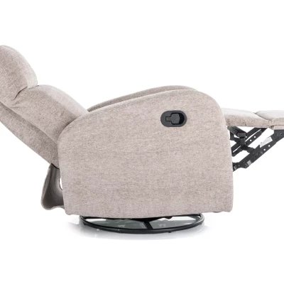 Polohovací křeslo JASPER - tmavě béžové