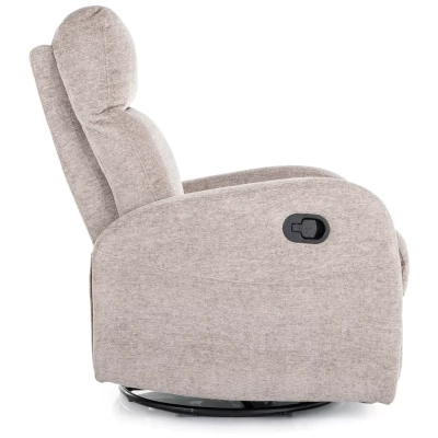 Polohovací křeslo JASPER - tmavě béžové