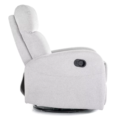 Polohovací křeslo JASPER - popelavé