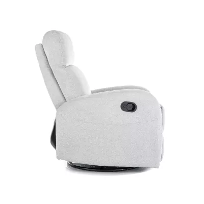 Polohovací křeslo JASPER - popelavé