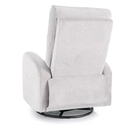 Polohovací křeslo JASPER - popelavé