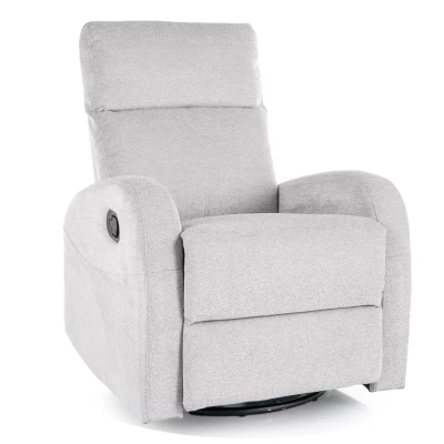 Polohovací křeslo JASPER - popelavé