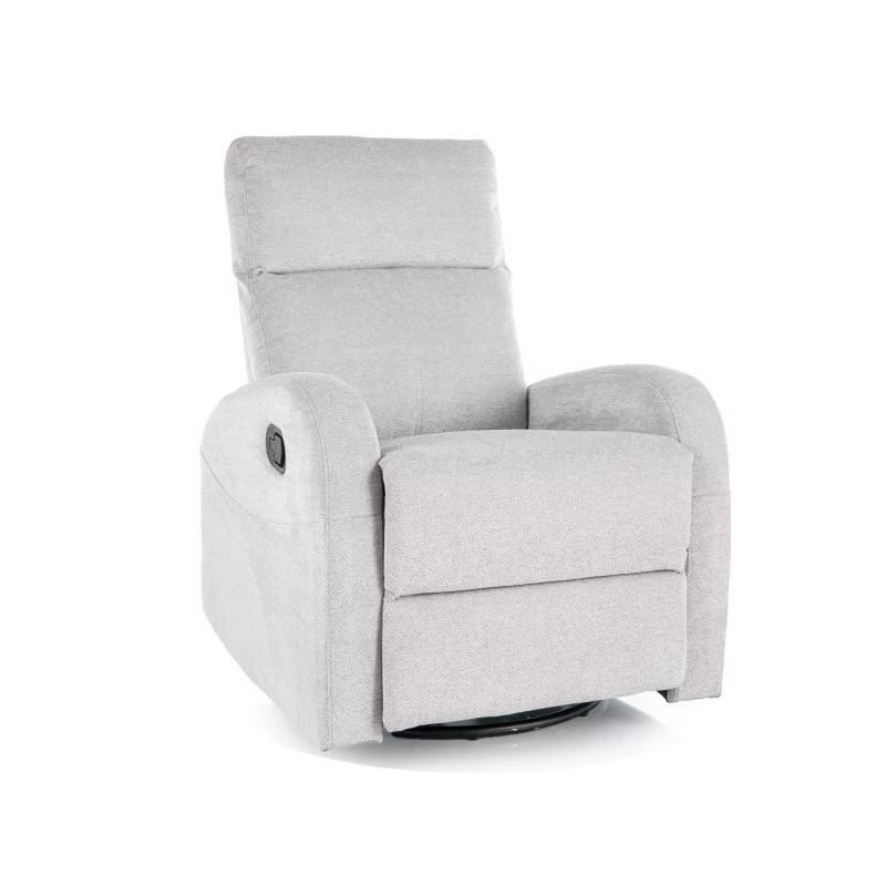 Polohovací křeslo JASPER - popelavé