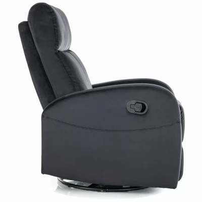 Polohovací křeslo JASPER - černé