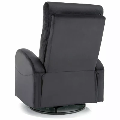 Polohovací křeslo JASPER - černé