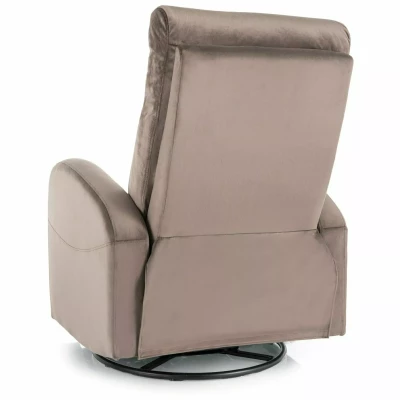 Polohovací křeslo JASPER - hnědé