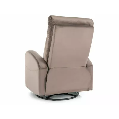 Polohovací křeslo JASPER - hnědé