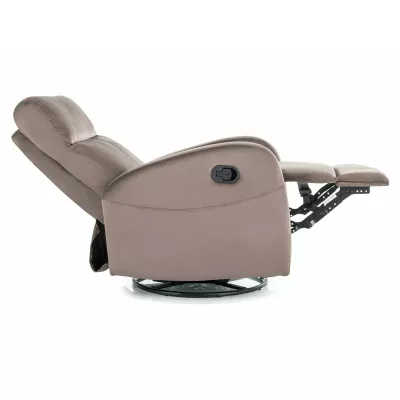 Polohovací křeslo JASPER - hnědé