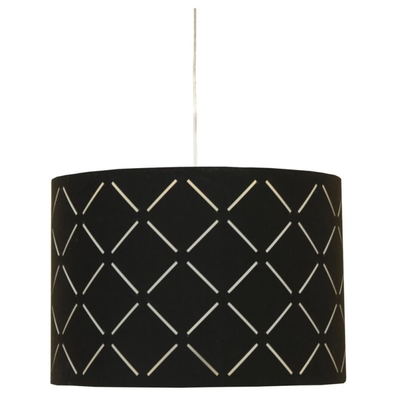 Závěsné moderní osvětlení RALF - 1xE27, 60W, černé