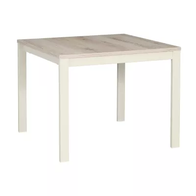 Malý konferenční stolek DRAGAN - dub / krémová