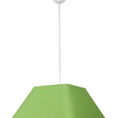 Závěsný lustr na lanku ROBIN - 1xW27, 60W, zelený