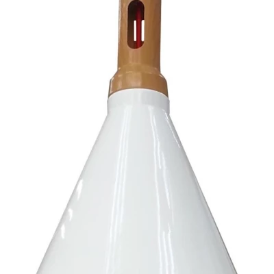 Závěsné světlo na lanku ROBINSON - 1xE27, 60W, bílé / žluté