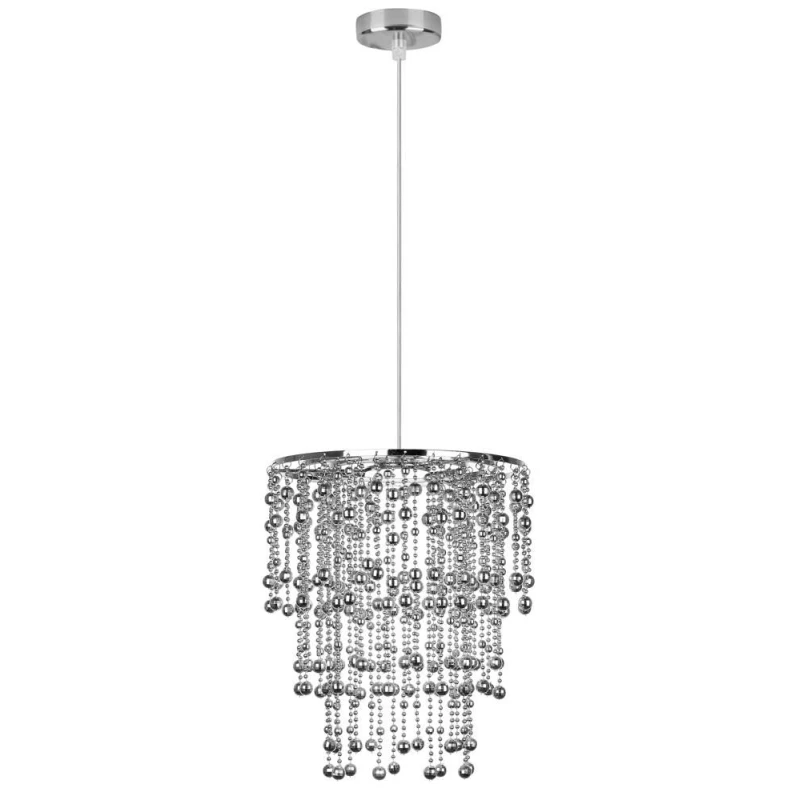 Moderní závěsný lustr RONI - 1xE27, 60W, chromovaný