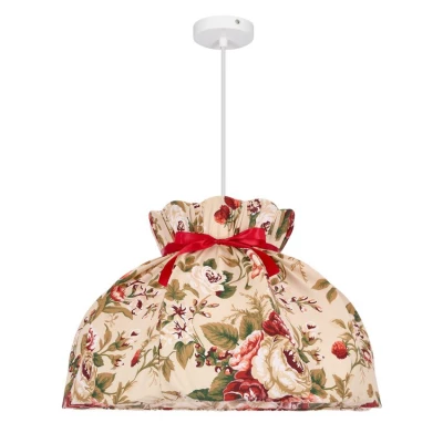 Provence závěsné osvětlení ROZANO - 1xE27, 40W, bílé / různobarevné