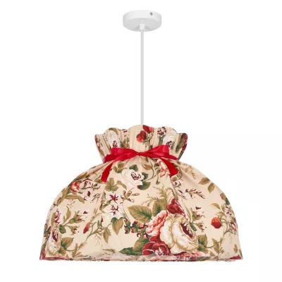Provence závěsné osvětlení ROZANO - 1xE27, 40W, bílé / různobarevné
