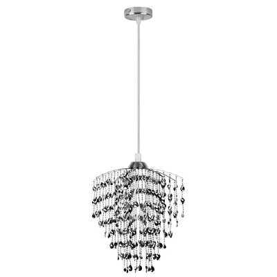 Závěsné osvětlení SARDI - 1xE27, 60W, chromované