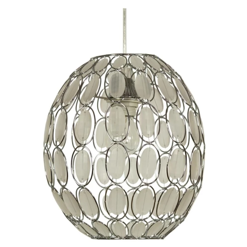 Designové závěsné osvětlení SELMA - 1xE27, 40W, bílé