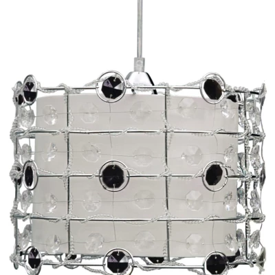 Moderní závěsné osvětlení SENECA - 1xE27, 40W, černé