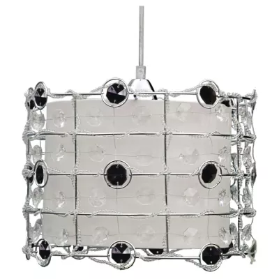 Moderní závěsné osvětlení SENECA - 1xE27, 40W, černé