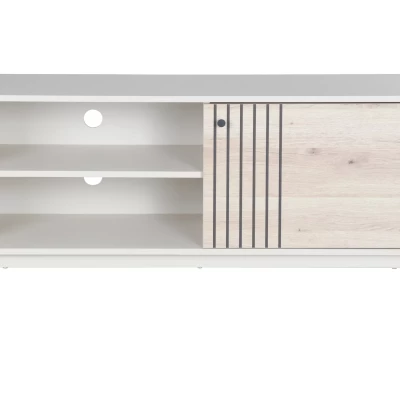 TV stolek DRAGAN - dub / krémový