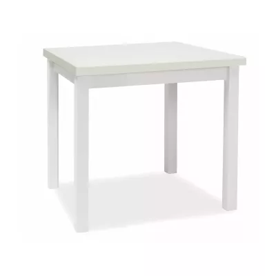 Rozkládací jídelní stůl 90(125)x65 ANTHONY - bílý