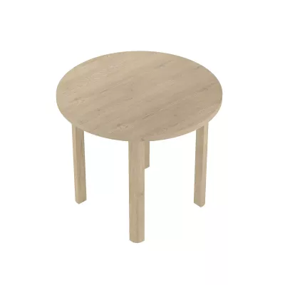 Kulatý jídelní stůl ANTHONY - dub cremona