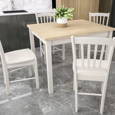 Kuchyňský stůl ANTHONY - dub cremona / kašmír