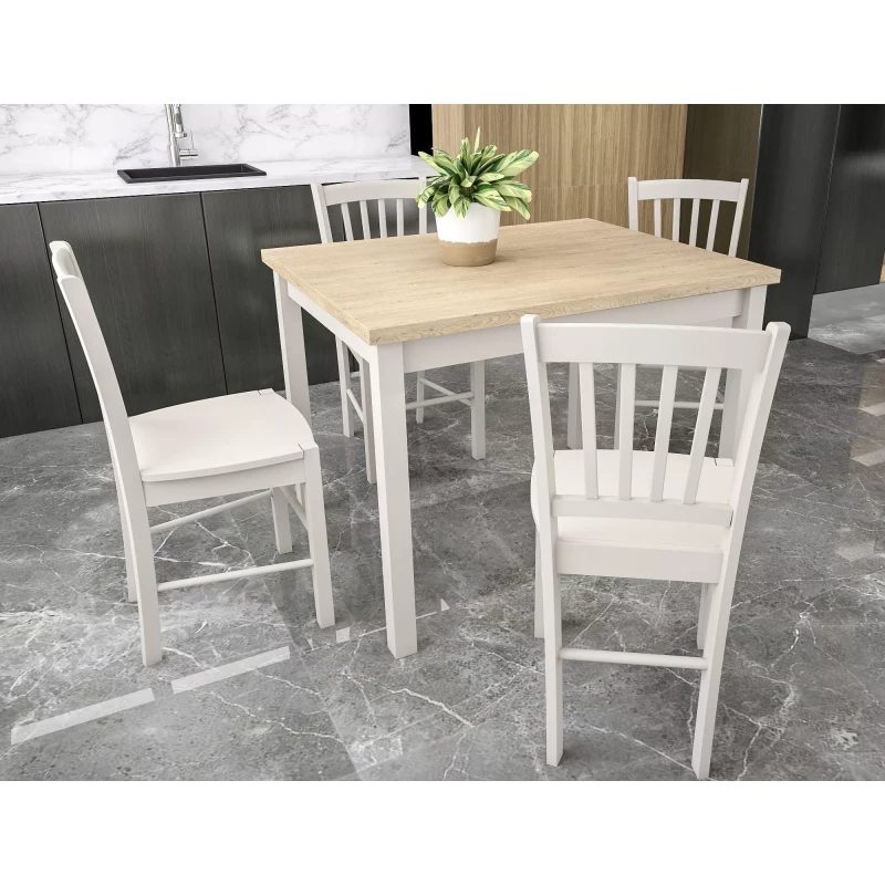 Kuchyňský stůl ANTHONY - dub cremona / kašmír