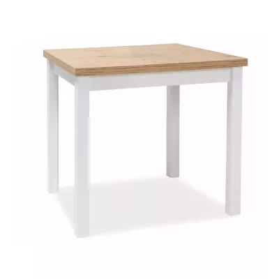 Kuchyňský stůl ANTHONY - dub lancelot / bílý