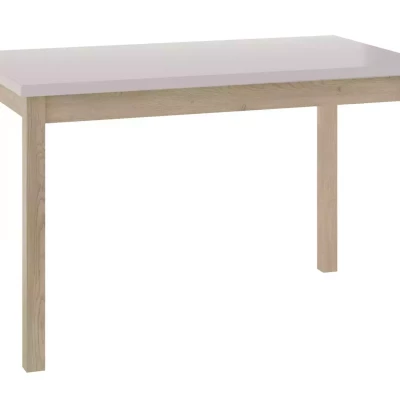 Rozkládací jídelní stůl 120(160)x68 ANTHONY - kašmír / dub cremona