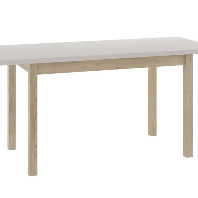 Rozkládací jídelní stůl 90(125)x65 ANTHONY - kašmír / dub cremona