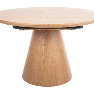 Kulatý rozkládací jídelní stůl ARLO - dub