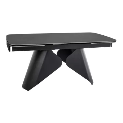 Rozkládací jídelní stůl 160(240)x90 VANGEL - černý