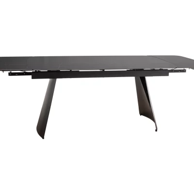Rozkládací jídelní stůl 160(240)x90 TAITO - černý