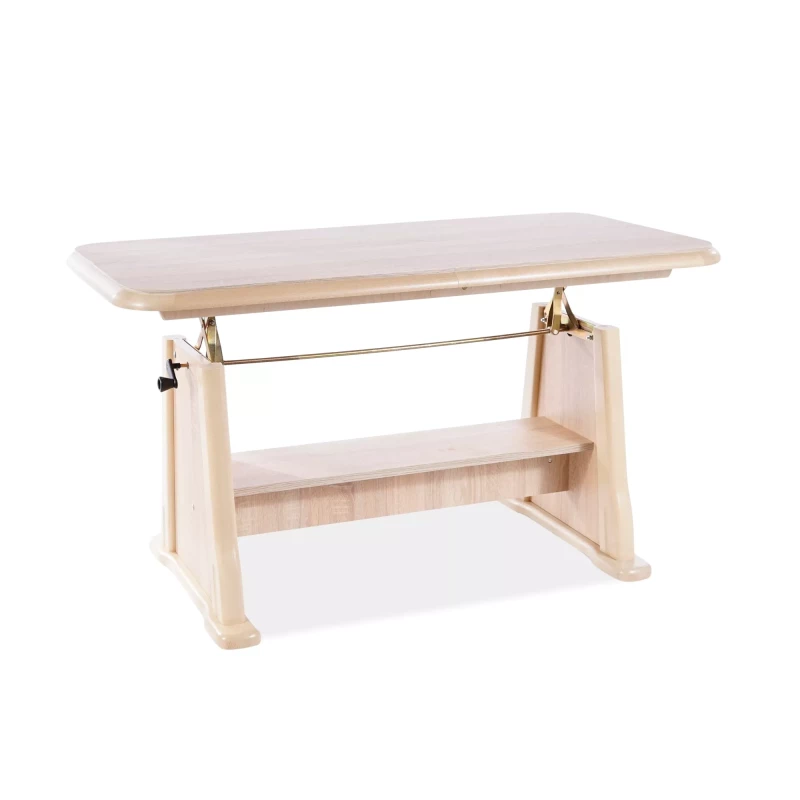 Rozkládací konferenční stolek METOD - dub sonoma