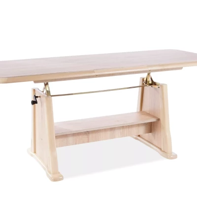 Rozkládací konferenční stolek METOD - kaštan