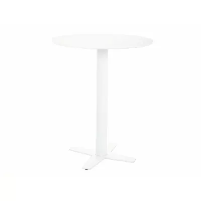 Kulatý barový stůl ANDREI - bílý