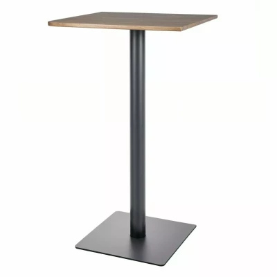 Barový stůl ANDREI - dub artisan / černý