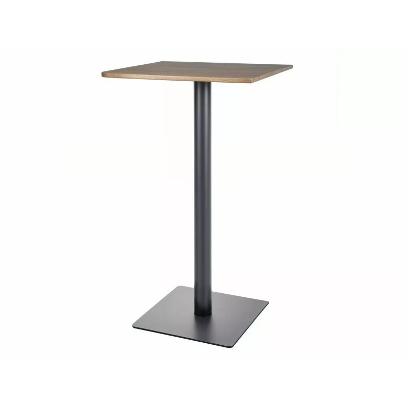 Barový stůl ANDREI - dub artisan / černý