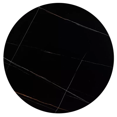 Kulatý barový stůl ANDREI - černý