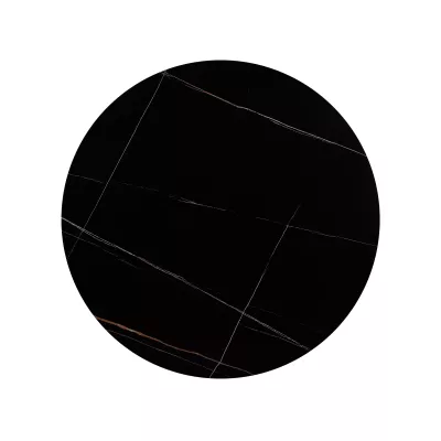 Kulatý barový stůl ANDREI - černý