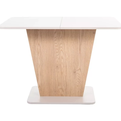 Rozkládací jídelní stůl FERKO - kašmír / dub cremona