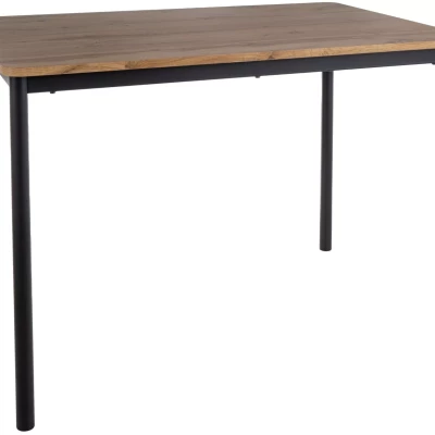 Jídelní stůl AMOUR - dub artisan / černý