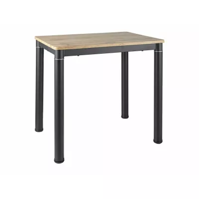Malý jídelní stůl HAJK 1 - dub artisan / černý