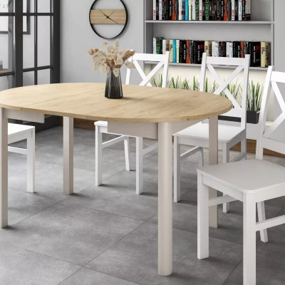 Rozkládací jídelní stůl EMERSON 1 - dub cremona / kašmír