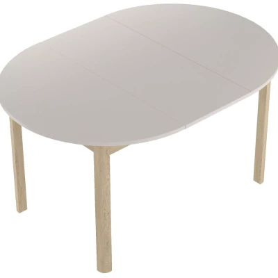 Rozkládací jídelní stůl EMERSON 1 - kašmír / dub cremona