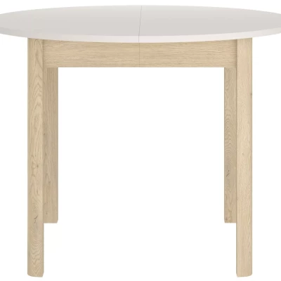 Rozkládací jídelní stůl EMERSON 1 - kašmír / dub cremona